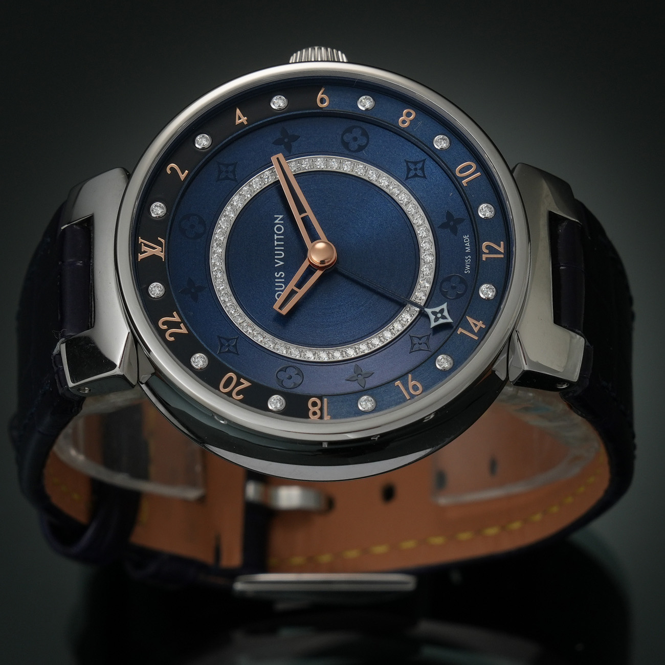 LOUIS VUITTON(NEW)루이비통 땅부르 문 듀얼 타임 QA142Z (새상품) NEW PRODUCT